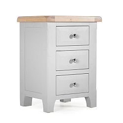 Noční stolek z akáciového dřeva VIDA Living Clemence