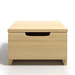 Noční stolek z borovicového dřeva se zásuvkou SKANDICA Spectrum