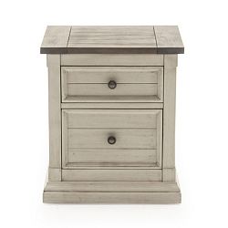 Noční stolek z borovicového dřeva VIDA Living Croft