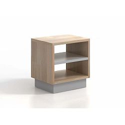 Noční stolek z bukového a borovicového dřeva SKANDICA Finn