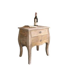 Noční stolek z mangového dřeva Orchidea Milano West Coast Leggy