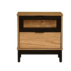 Noční stolek z masivního borovicového dřeva Marckeric Denise