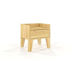 Noční stolek z masivního borovicového dřeva SKANDICA Agava