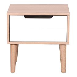 Noční stolek z masivního dubového dřeva Artemob Barry