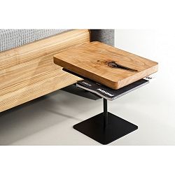 Noční stolek z olejovaného olšového dřeva Mazzivo Moon