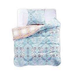 Oboustranné bavlněné povlečení na jednolůžko DecoKing Diamond Marbella, 135 x 200 cm