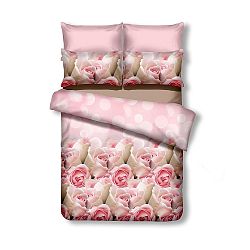 Oboustranné povlečení z mikrovlákna DecoKing Emerland Adam, 135 x 200 cm