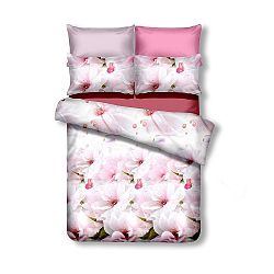 Oboustranné povlečení z mikrovlákna DecoKing Emerland Angela, 135 x 200 cm