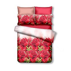 Oboustranné povlečení z mikrovlákna DecoKing Emerland Carmen, 200 x 220 cm