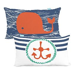 Oboustranný povlak na polštář Moshi Moshi Ahoy There, 50 x 30 cm