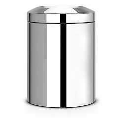 Ocelový odpadkový koš v matně stříbrné barvě 30 l Flame Guard – Brabantia
