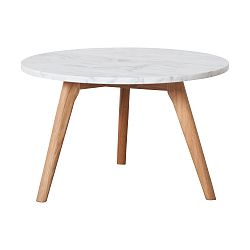 Odkládací stolek s deskou v dekoru kamene Zuiver, Ø 50 cm