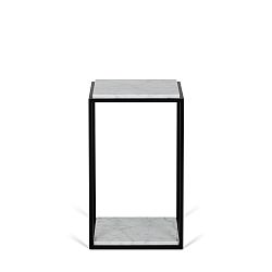 Odkládací stolek s deskou z bílého mramoru TemaHome Forrest