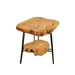 Odkládací stolek s deskou z cedrového dřeva 360 Living Montanio 622