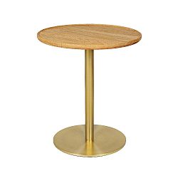 Odkládací stolek s deskou z dubového dřeva Askala Softy