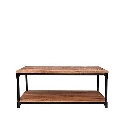 Odkládací stolek s deskou z mangového dřeva LABEL51 Sturdy, délka 120 cm