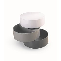 Odkládací stolek s úložným prostorem Design Twist Sardara