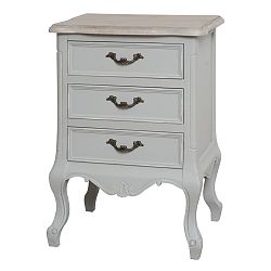 Odkládací stolek se 3 zásuvkami Livin Hill Catania