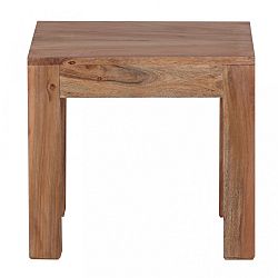 Odkládací stolek z masivního akáciového dřeva Skyport Elena