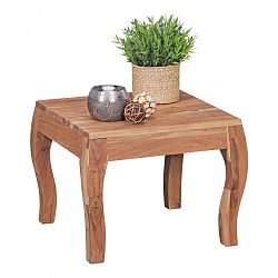 Odkládací stolek z masivního akáciového dřeva Skyport KILA