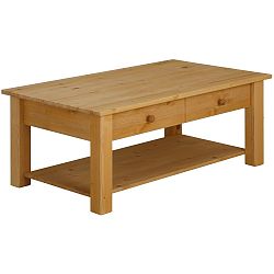 Odkládací stolek z masivního borovicového dřeva Støraa Yvonne