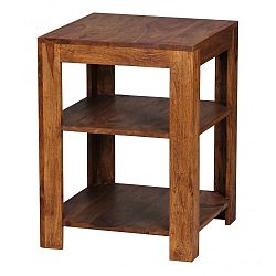 Odkládací stolek z masivního palisandrového dřeva Skyport Fortunata