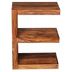 Odkládací stolek z masivního palisandrového dřeva Skyport Raquel