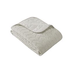 Okrově béžový přehoz přes postel Slowdeco So Simply, 170 x 210 cm