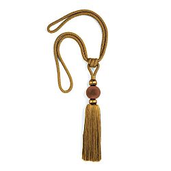 Oranžová dekorativní spona na závěsy Velvet Atelier