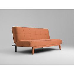 Oranžová rozkládací dvoumístná pohovka Custom Form Modes