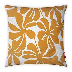 Oranžovo-bílý povlak na polštář Vitaus Jungle Paradiso, 43 x 43 cm