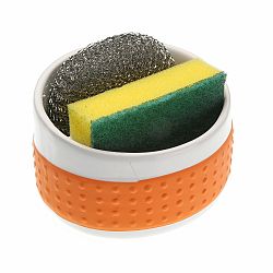 Oranžový držák na mycí pomůcky Versa Orange Support