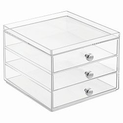 Organizér se 3 zásuvkami InterDesign Wers, výška 13 cm