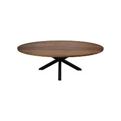 Oválná deska jídelního stolu z mangového dřeva HMS collection, 220 x 110 cm