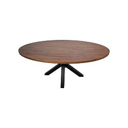 Oválný jídelní stůl s deskou z mangového dřeva HMS collection, 180 x 100 cm