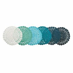 Papírové prostírání 6 ks ø 38 cm Uncinetto – VDE Tivoli 1996