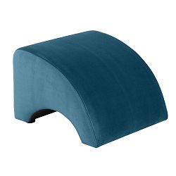 Petrolejově modrá podnožka Max Winzer Brandford Suede