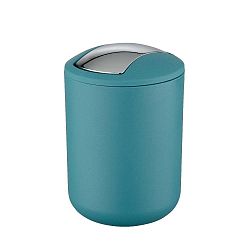 Petrolejově modrý odpadkový koš Wenko Swing Petrol S