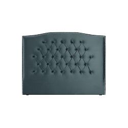 Petrolejově zelené čelo postele Mazzini Sofas, 180 x 120 cm