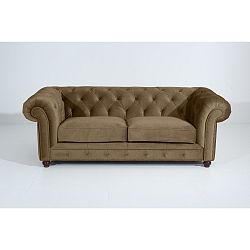 Pískově hnědá třímístná pohovka Max Winzer Orleans Velvet