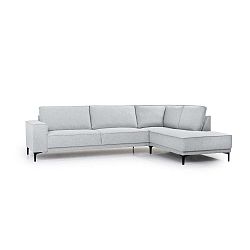 Pískově šedá rohová pohovka Softnord Copenhagen, pravý roh