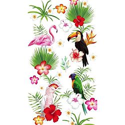 Plážová osuška s potiskem Good Morning Paradise, 100 x 180 cm