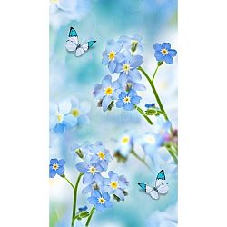 Plážová osuška s potiskem Good Morning Sympathy, 150 x 75 cm