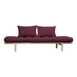 Pohovka Karup Design Pace Natural Clear/Light Bordeaux