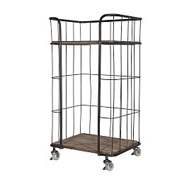 Pojízdná regálová skříň De Eekhorn Giro, výška 88,5 cm