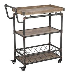 Pojízdný servírovací vozík Mauro Ferretti Manhattan