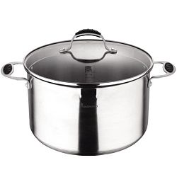 Polévkový hrnec z nerezové oceli Bergner Gravity, 8 l