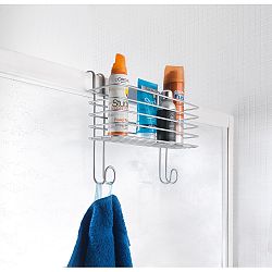 Polička k zavěšení do sprchy nebo radiátor Metaltex Oasis