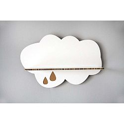 Polička s možností vlastního vybarvení Decorplay Mrak