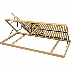 Polohovatelný výklopný lamelový rošt 120x200 cm DOUBLE BVH – Materasso